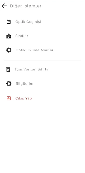 Meraklı Zihinler Optik Okuma Screenshot 1