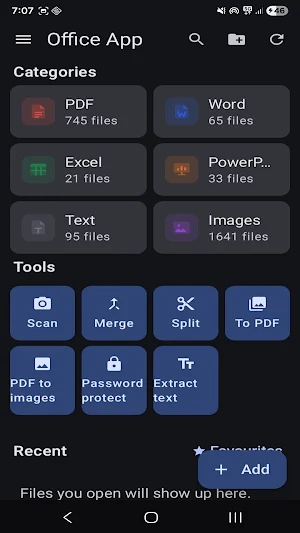 Office App : Word Excel Viewer Screenshot 1