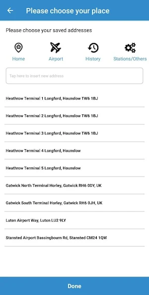 Airport Chauffeurs UK Screenshot 0