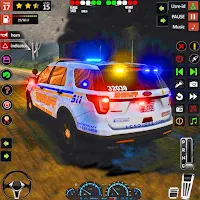 Police Car Cop Chase Sim 3D