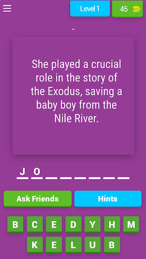 Women Of The Bible Quiz Trivia Screenshot 0
