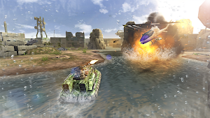 Massive Warfare: Tank vs Helicopter Free War Game Screenshot 3