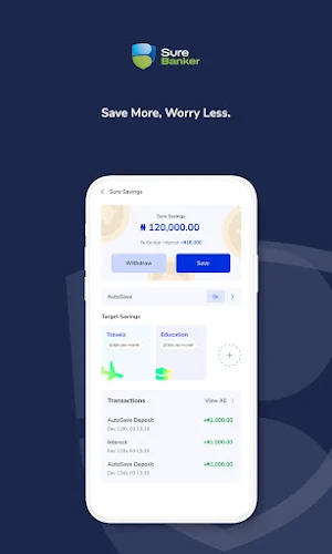 SureBanker Screenshot 3