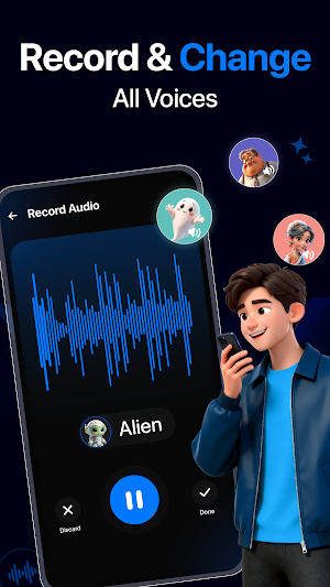 AI Voice Changer・Voice Effects Screenshot 2