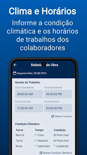 Diário de Obra - Obra na Mão Screenshot 2