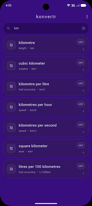Konvertr: Unit Converter Screenshot 1