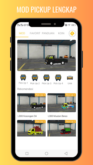 Mod Bussid Pick Up Lengkap Screenshot 2