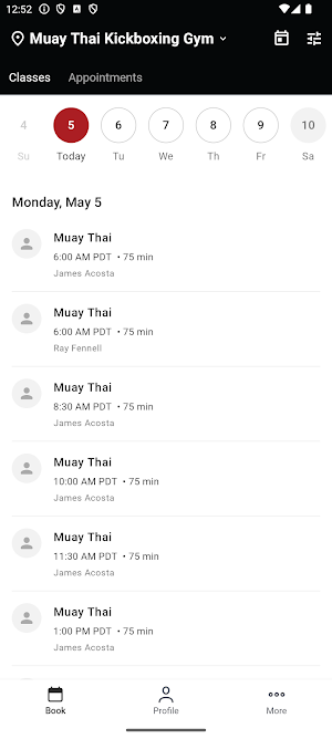 Muay Thai Kickboxing Gym Screenshot 1