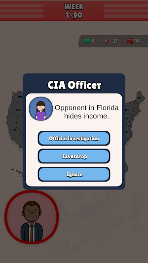 Presidential Candidate Screenshot 1