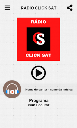 RÁDIO CLICK SAT Screenshot 0