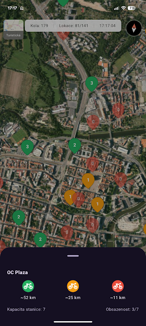 BikeShare Plzeň Screenshot 3