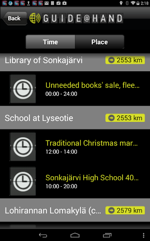 Sonkajärvi GUIDE@HAND Screenshot 0