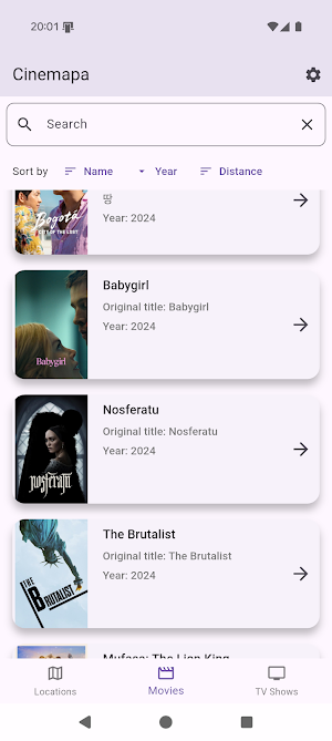 cinemapa Screenshot 2