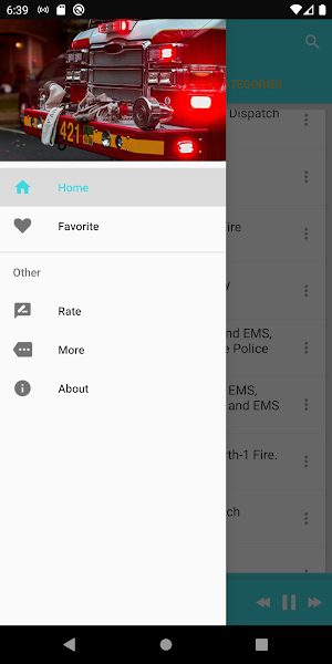 Oregon police, fire and EMS radios Screenshot 1