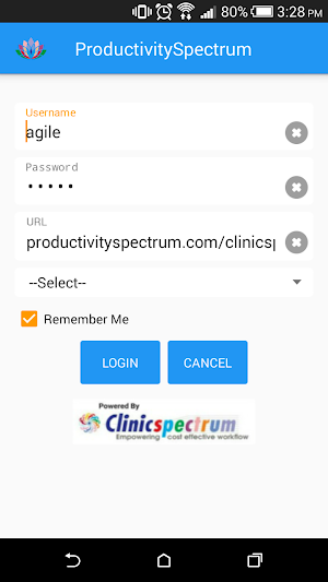 ProductivitySpectrum Screenshot 0