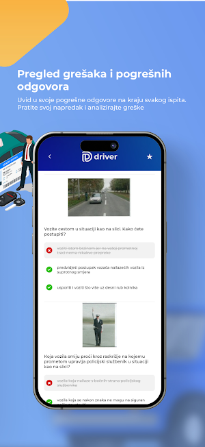 Driver Testovi - Hrvatska Screenshot 2