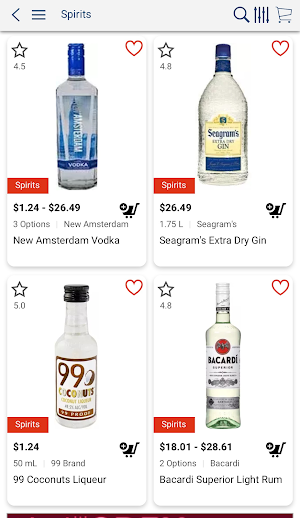 Aces Liquors Screenshot 2