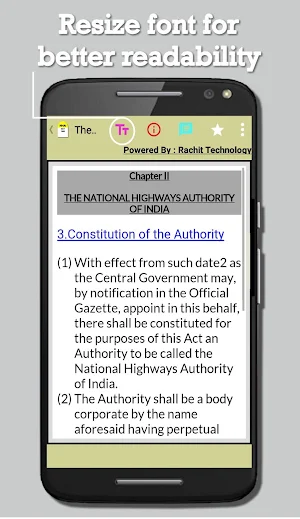 National Highways Authority of India Act, 1988 Screenshot 2