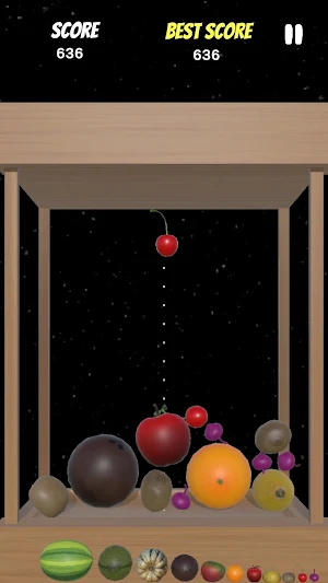 watermelon merge game 3d Screenshot 1