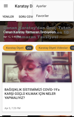 Karatay Diyeti Screenshot 3
