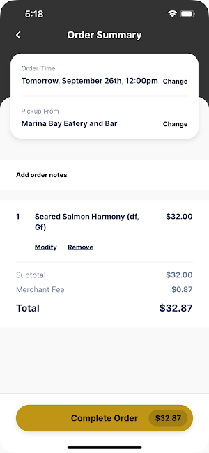 Marinabay Eatery And Bar Screenshot 2