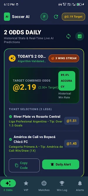 2 Odds Daily Screenshot 0