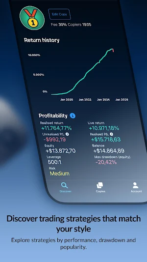 ActivTrades copytrading Screenshot 1