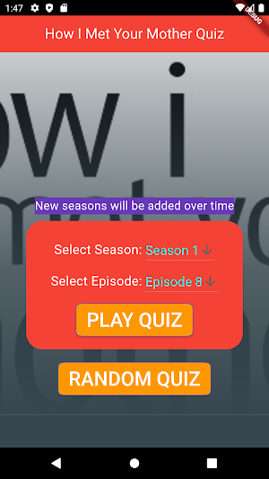 How I Met Your Mother Quiz Screenshot 0