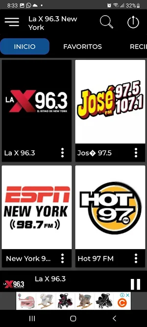 La X 96.3 New York Radio La X Screenshot 0