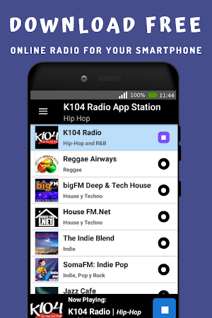 K104 Radio App Station Online Screenshot 2