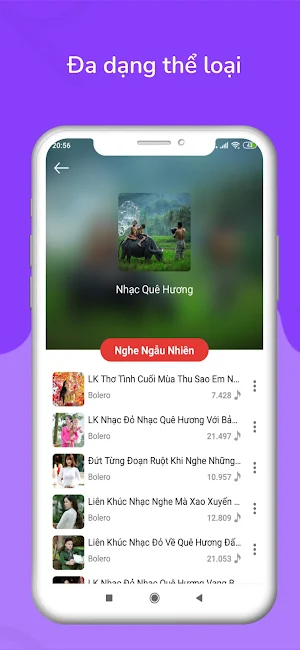 Nhạc Đỏ - Nhạc Cách Mạng & Nhạc Tiền Chiến Screenshot 1