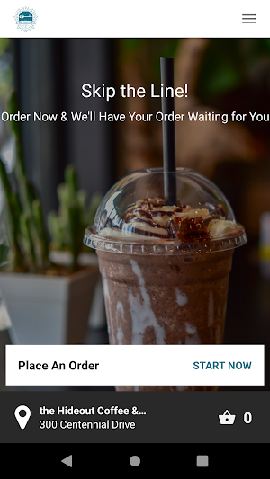 Hideout Coffee & Smoothie Bar Screenshot 1