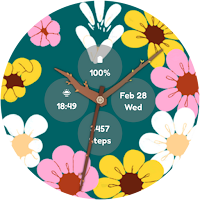 Flower Watch Face
