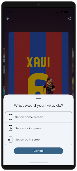 Xavi Hernández Wallpaper HD Screenshot 3