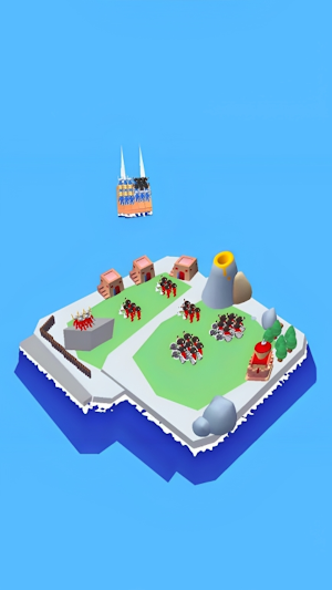 Idle Island Merge War Screenshot 3