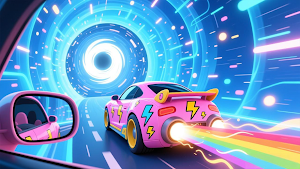 Time-Traveling Cars Screenshot 1
