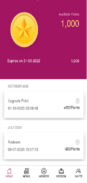 Customer AEON Point Screenshot 1