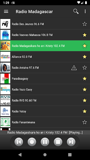 RADIO MADAGASCAR Screenshot 1