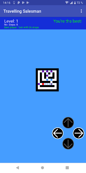 Travelling Salesman Screenshot 2