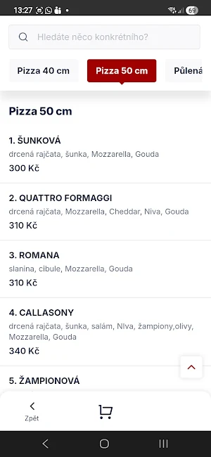 Pizzaterie Callasony Screenshot 3