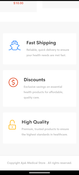 Ajak Medical Store Screenshot 2