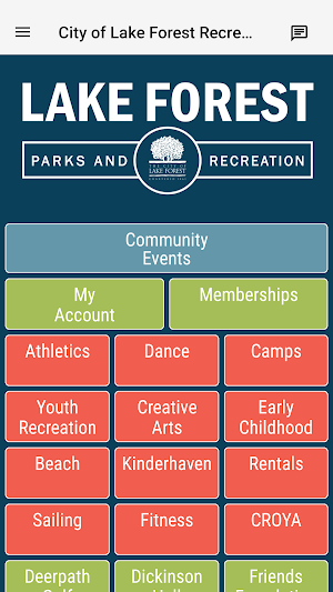 Lake Forest Parks & Recreation Screenshot 1