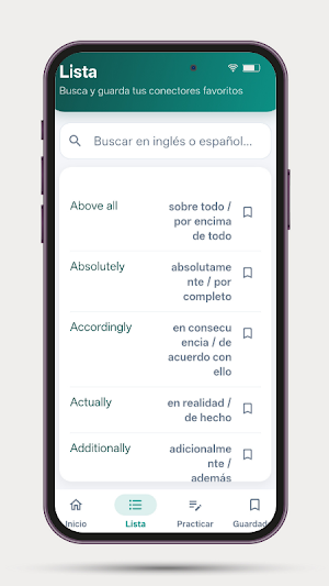 Conectores en Inglés Screenshot 2
