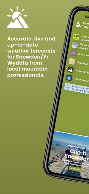 Snowdon Summit Weather Screenshot 0