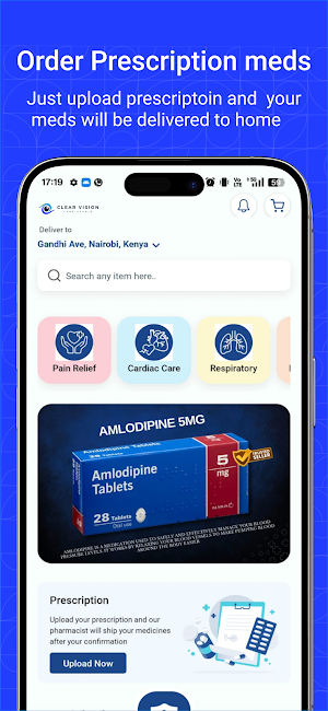 Clear Vision Lens Store Screenshot 0