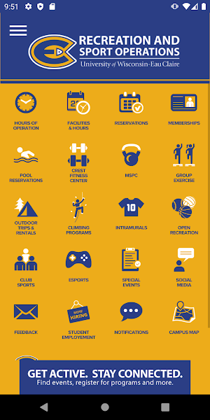 UWEC Recreation Screenshot 1