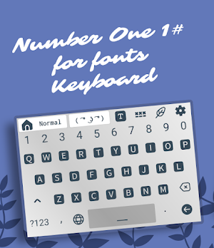 Amazing Fonts Keyboard Screenshot 1