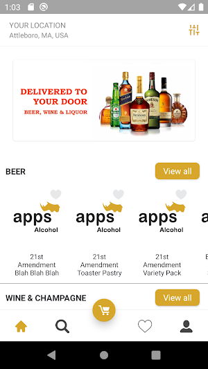AppsRhino Alcohol Customer Screenshot 2