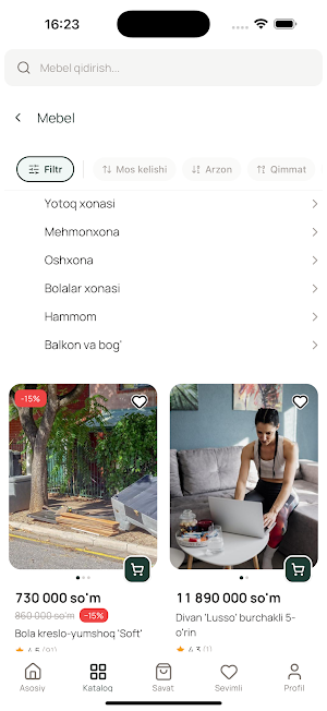 Woodmarket — Mebel marketi Screenshot 2