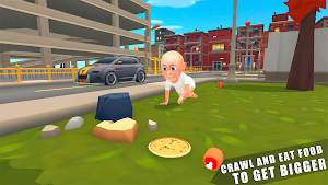Hungry Baby Big Fat Simulator Screenshot 2